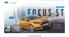 Desktop Screenshot of fordmylsatehuacan.mx